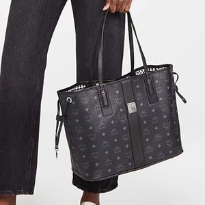 NEW MCM Liz Reversible Medium Tote Bag
